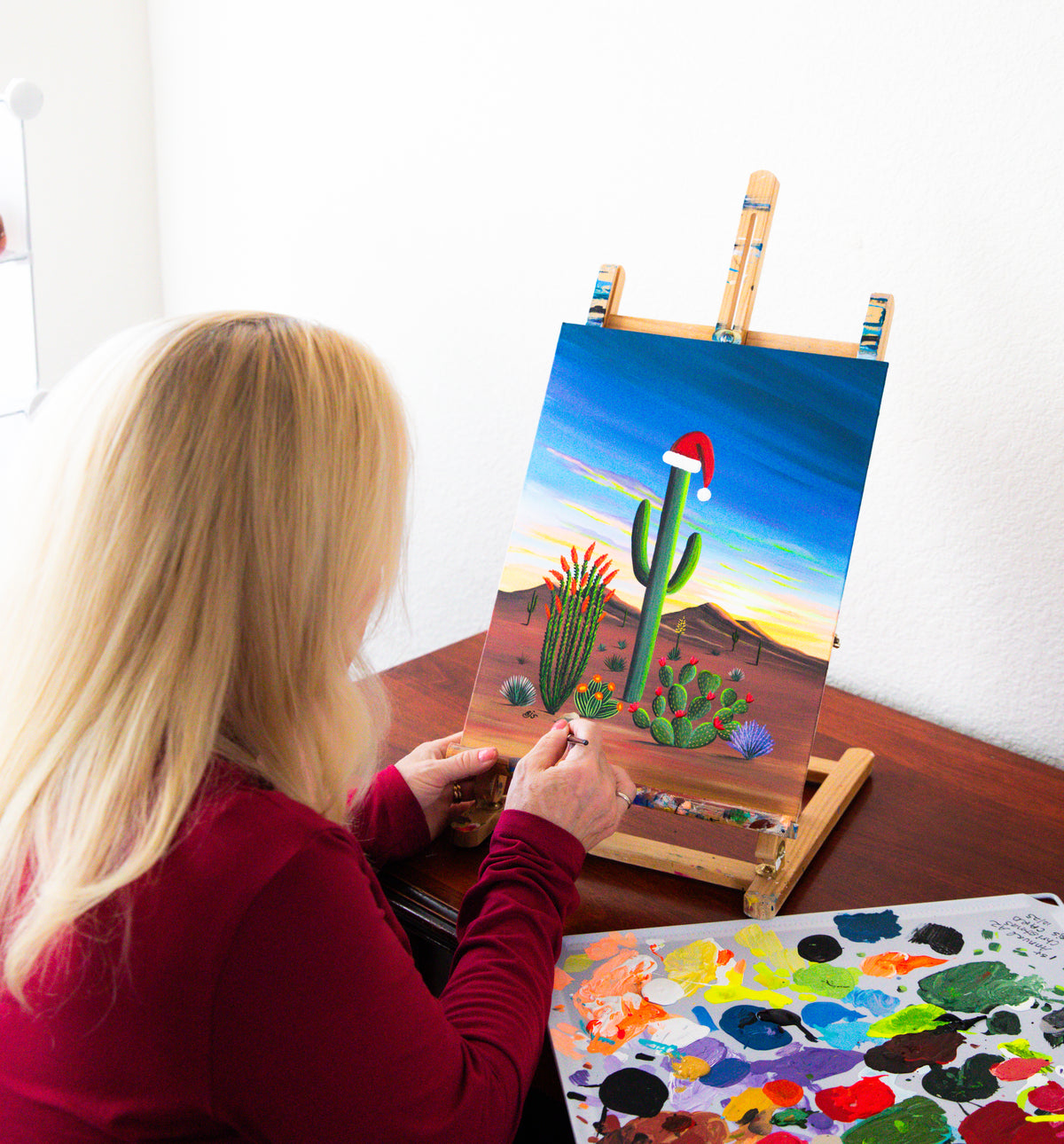 Arizona Christmas card by Brenda