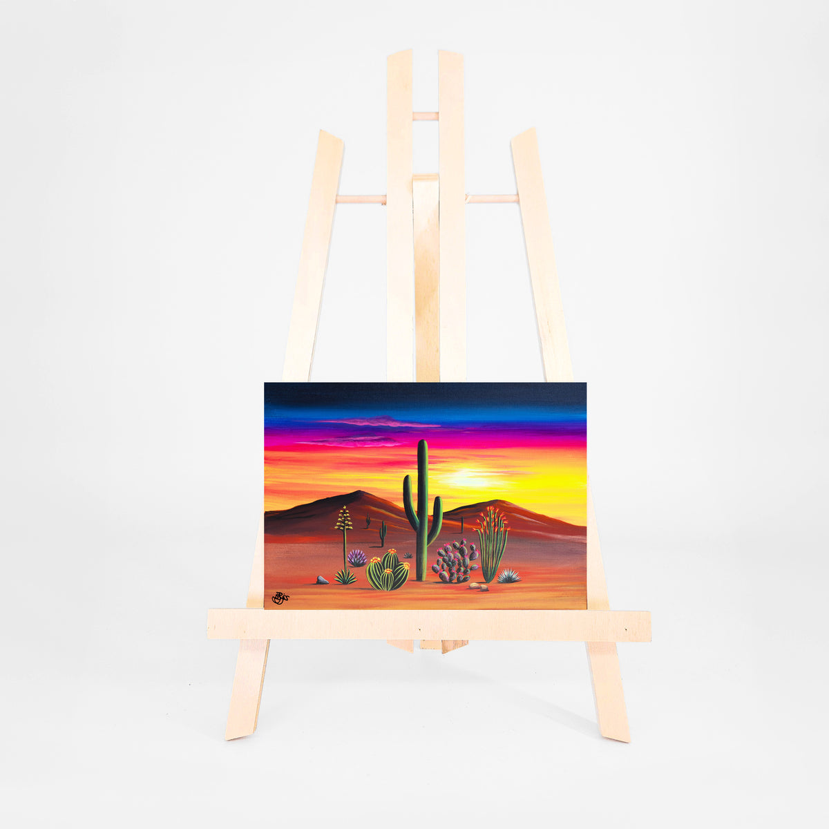 Sunset in Bloom 5x7 art print by Brenda