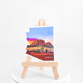 Arizona Sunrise Arizona-shaped sticker by Brenda