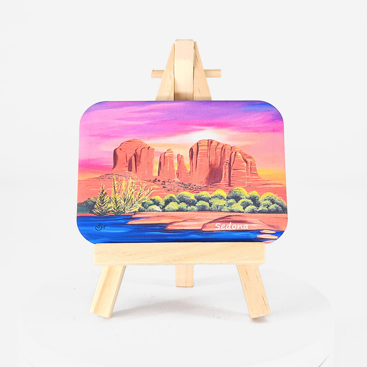 Cathedral Rock magnet by Brenda