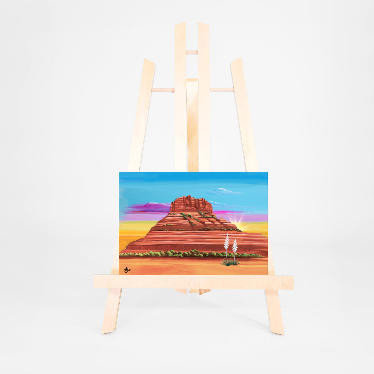 Bell Rock 5x7 art print by Brenda