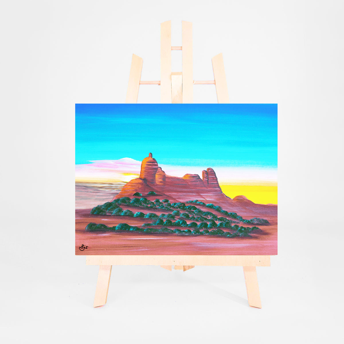 Snoopy Rock 8x10 art print by Brenda