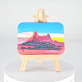Snoopy Rock magnet by Brenda