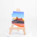 Snoopy Rock Arizona-shaped sticker by Brenda