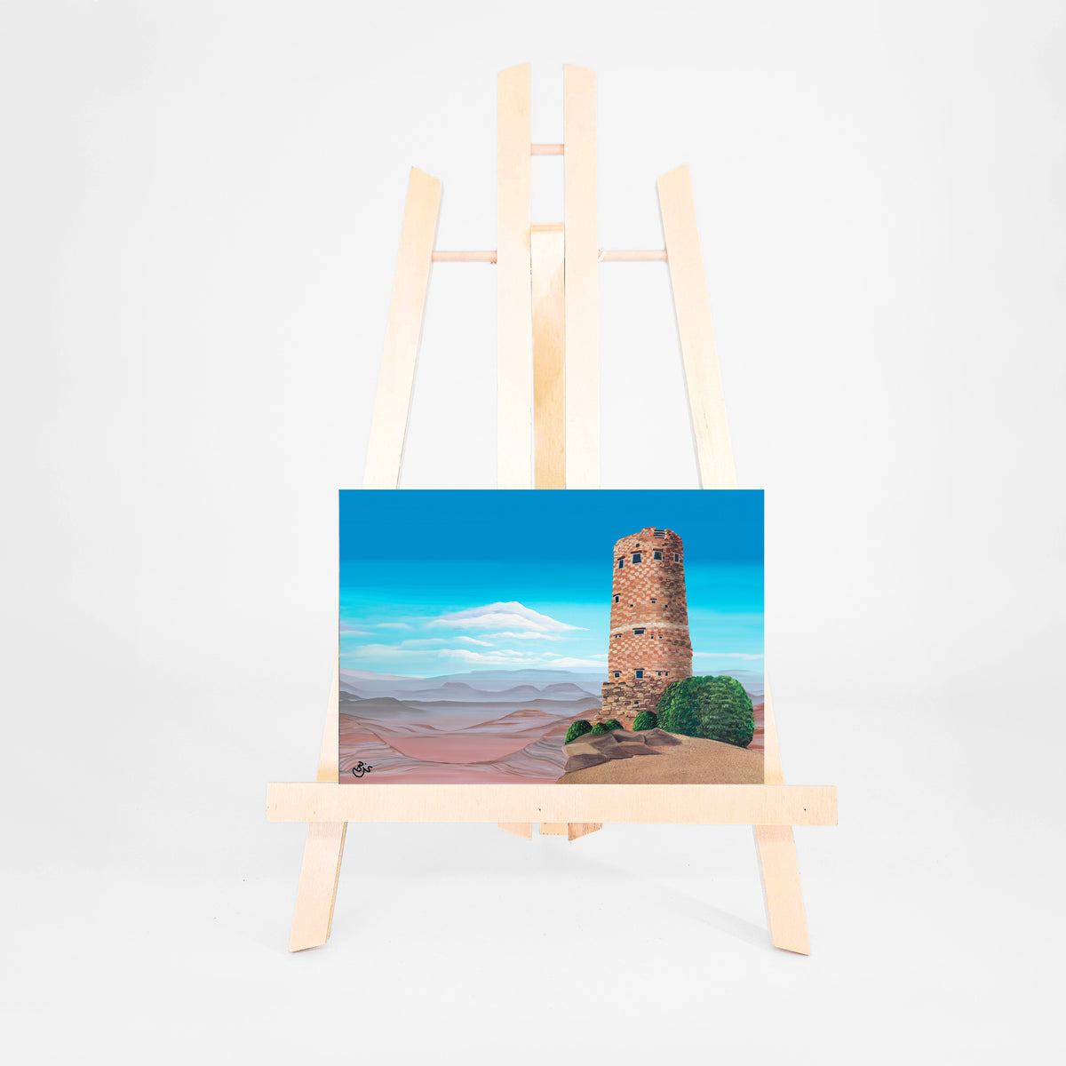 Grand Canyon Watchtower 5x7 art print by Brenda