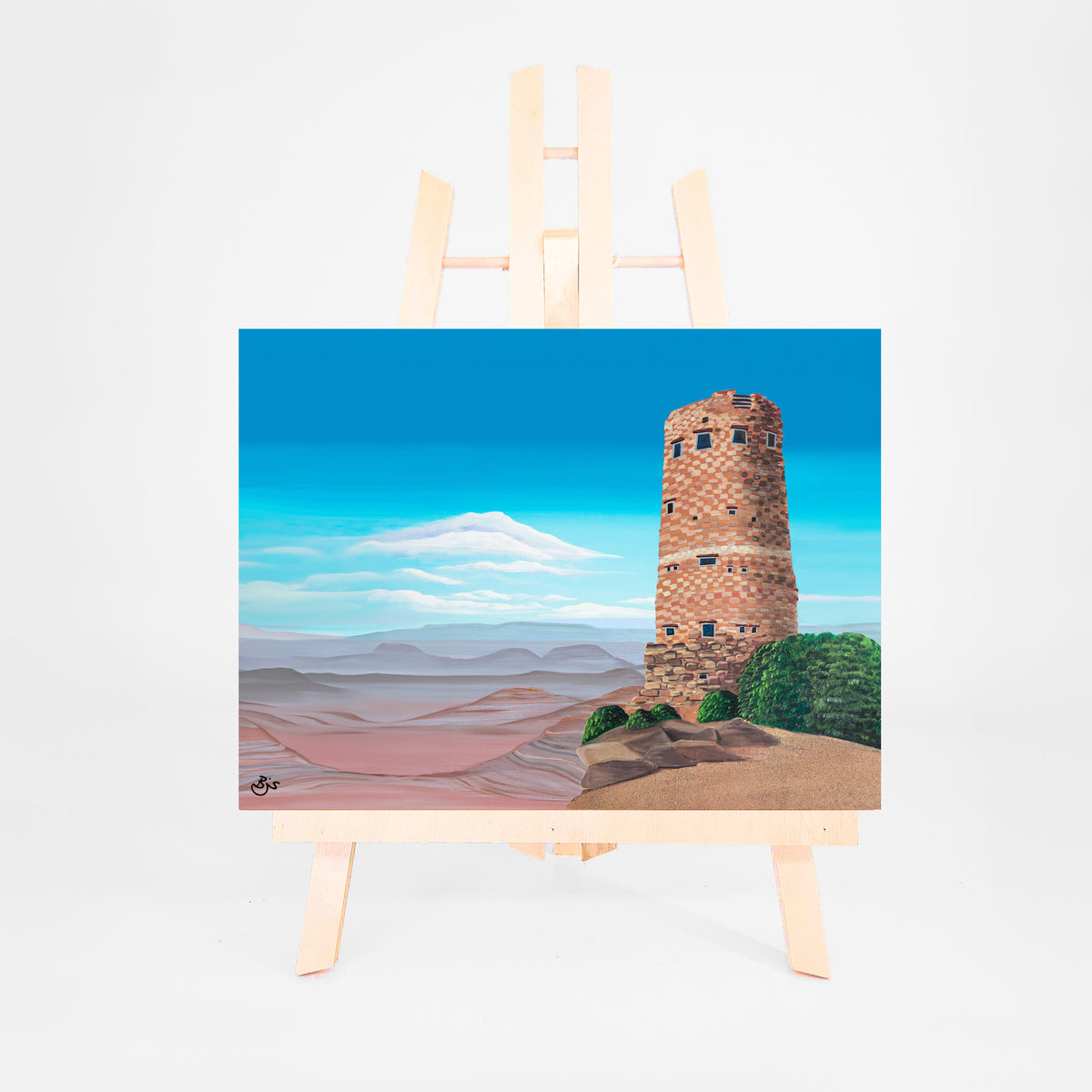 Grand Canyon Watchtower 8x10 art print by Brenda