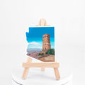 Grand Canyon Watchtower Arizona-shaped sticker by Brenda
