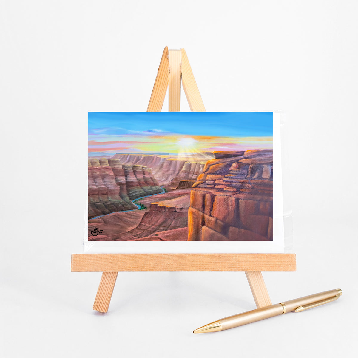 Grand Canyon greeting card by Brenda