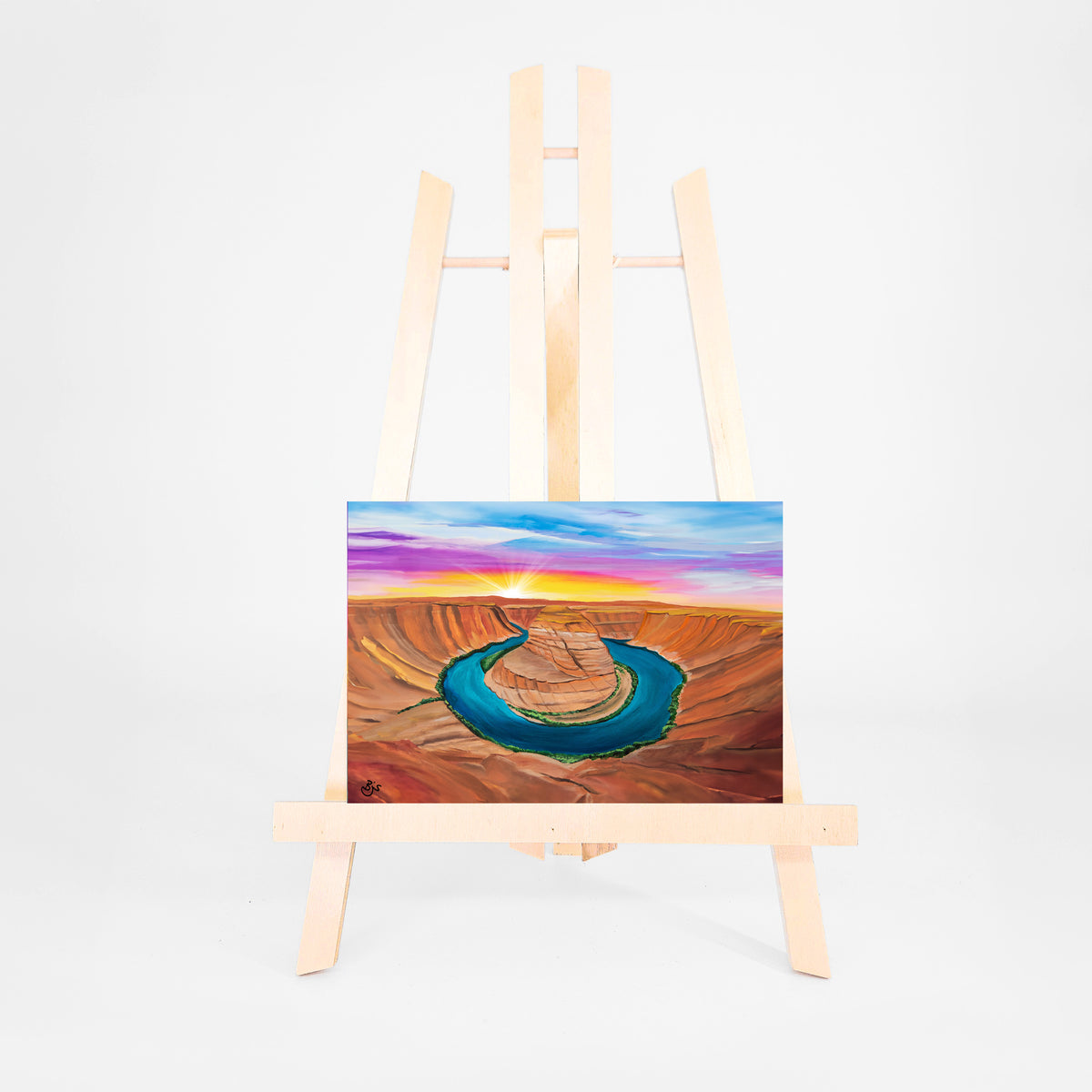 Horseshoe Bend 5x7 art print by Brenda