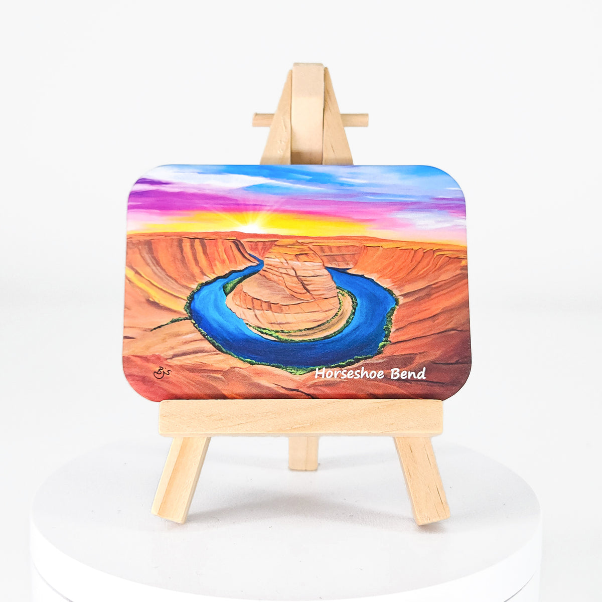 Horseshoe Bend magnet by Brenda