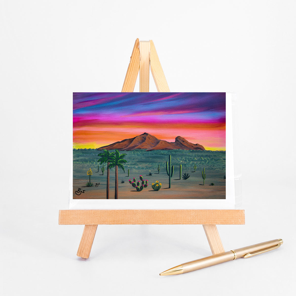 Camelback Mountain greeting card by Brenda