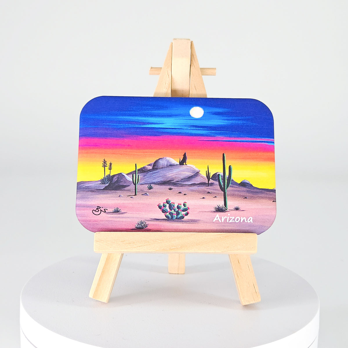 Howlin' Coyote magnet by Brenda