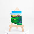 Desert Golf Arizona-shaped sticker by Brenda