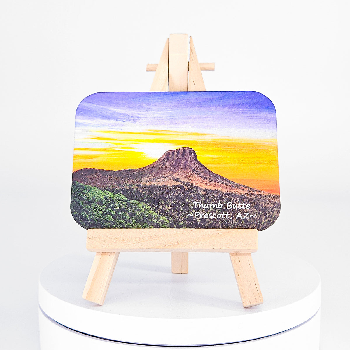 Prescott Thumb Butte magnet by Brenda